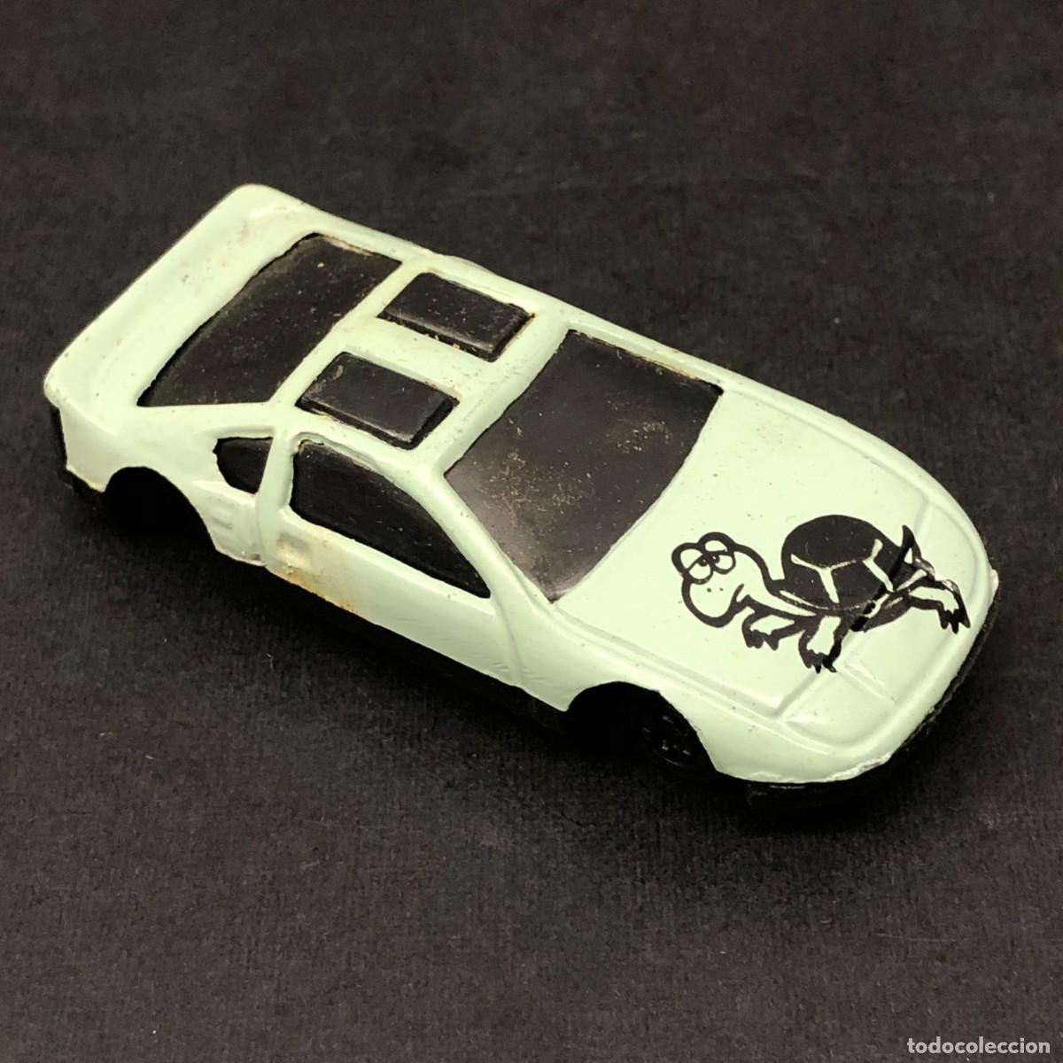 Coches a escala: COCHE DE JUGUETE - PONTIAC FIERO - MAJORETTE O SIMILAR - TORTUGA - AZUL - 7 X 3 CM / 279