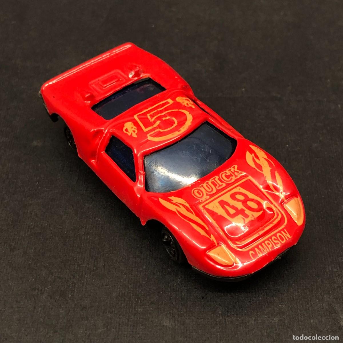Carros em escala: COCHE DE JUGUETE - FORD MARK IV - QUICK 48 - CAMPISON - ROJO - 6,5 X 3 CM / 288