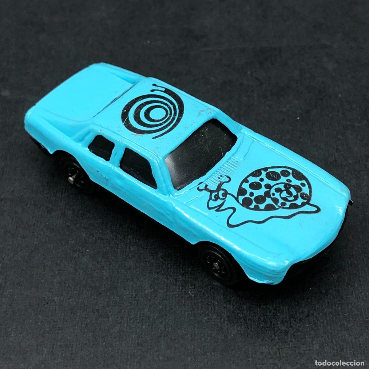 Auto in scala: COCHE DE JUGUETE - MERCEDES BENZ 350 SL O SIMILAR - AZUL - CARACOL - 6,5 X 2,5 CM / 294