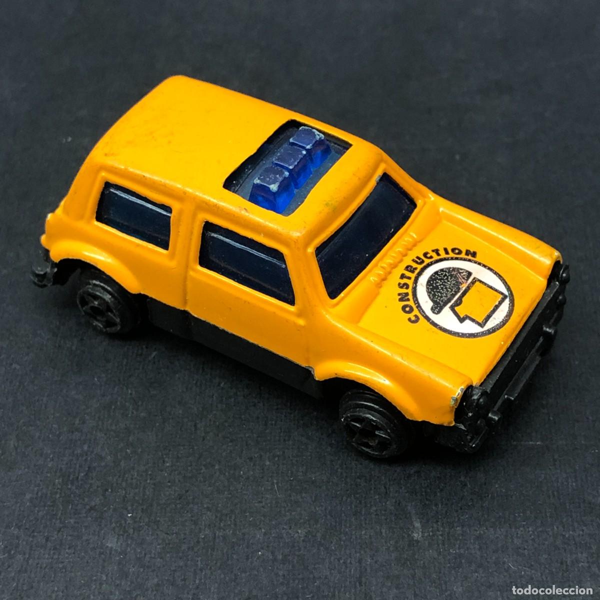 Auto in scala: COCHE DE JUGUETE - AUTOBIANCHI A112 PRIMULA - CONSTRUCTION - OBRAS PUBLICAS - 6,5 X 3 CM / 295