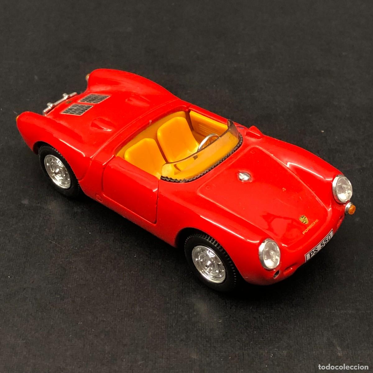 Coches a escala: COCHE DE JUGUETE - PORSCHE 550A SPYDER - HONGWELL - 9 X 4 CM / 327
