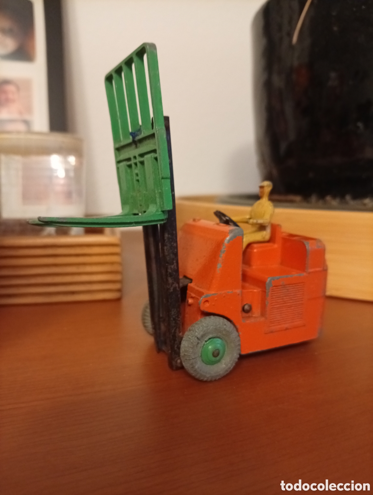 Coches a escala: Carretilla Elevadora Dinky Toys - Foto 3