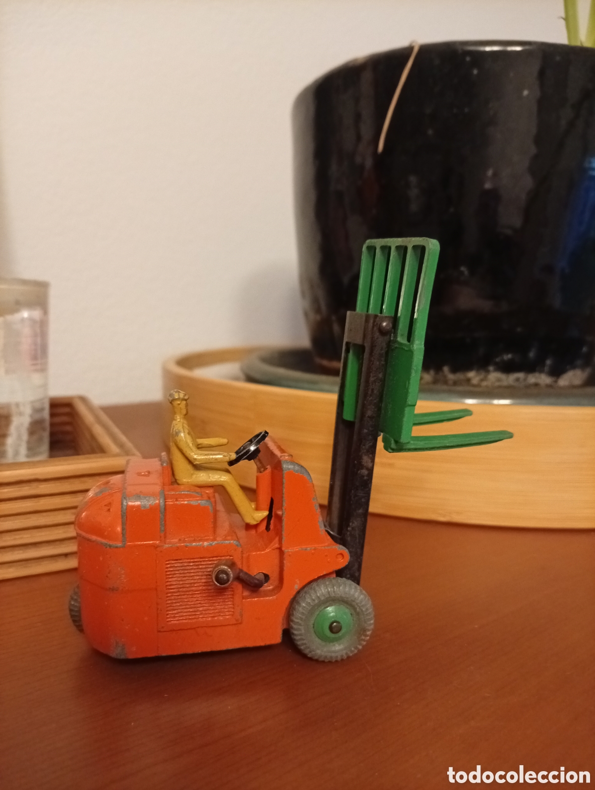Coches a escala: Carretilla Elevadora Dinky Toys - Foto 4