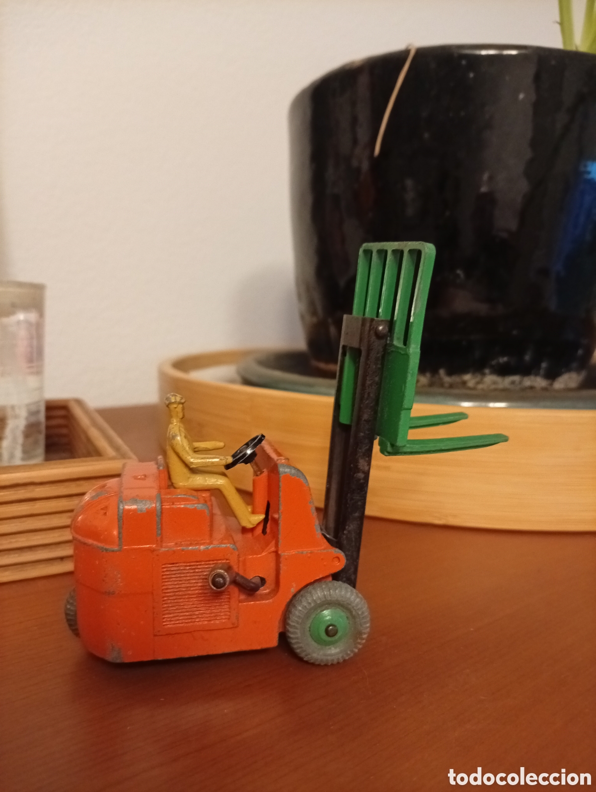 Coches a escala: Carretilla Elevadora Dinky Toys