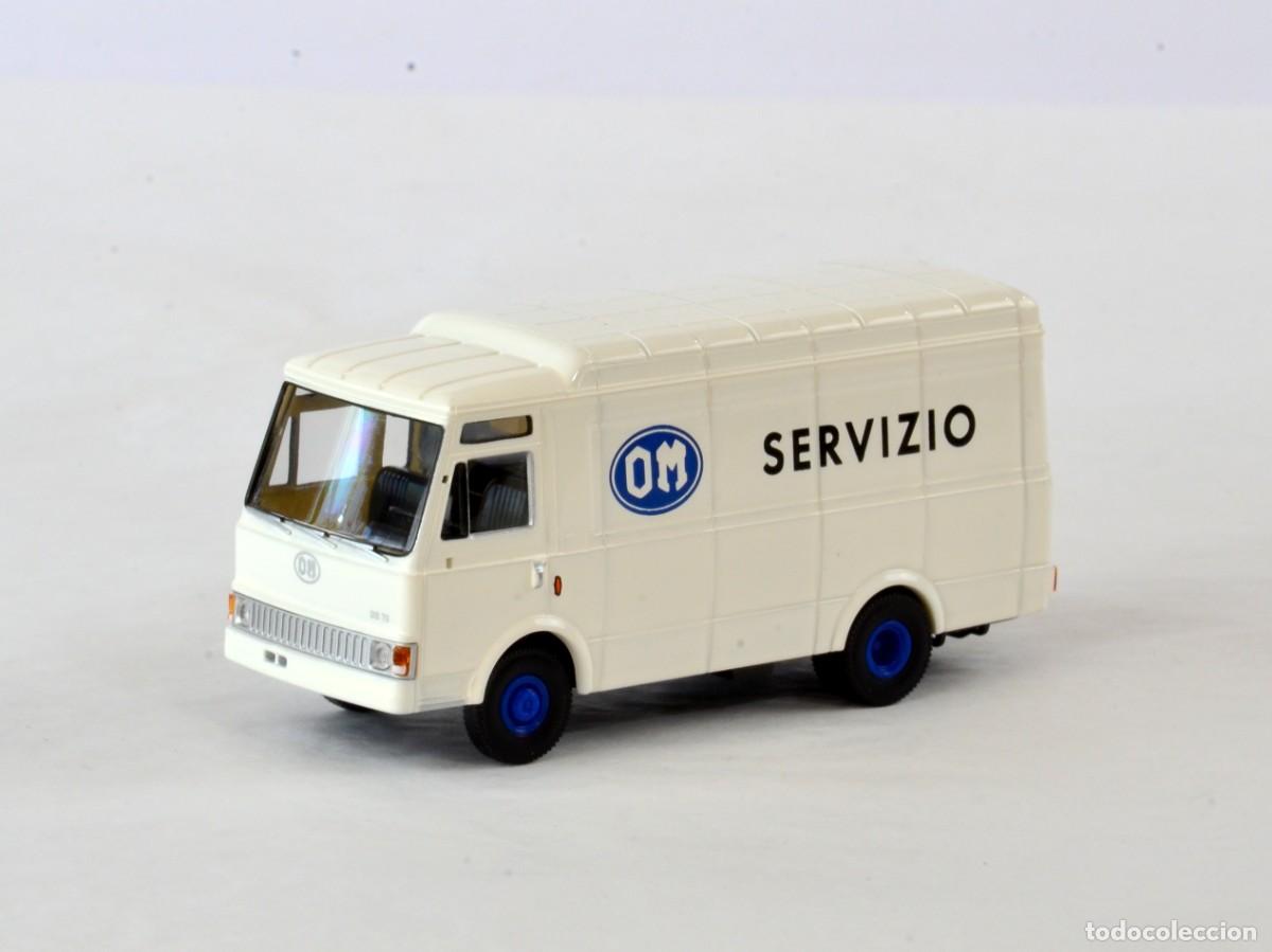 Coches a escala: Brekina Escala 1:87 H0 Iveco Zeta 50-10 OM Servizio Impecable con Caja