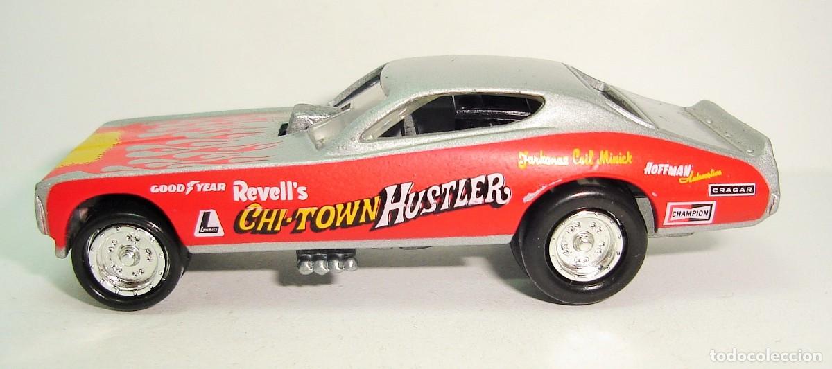 Coches a escala: DRAGSTERS CHI TOWN HUSTLER REVELL JOHNNY LIGHTNING ESCALA 1:64 TIPO HOT WHEELS MATCHBOX
