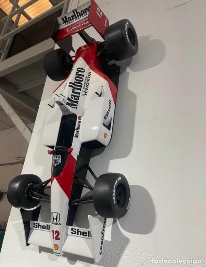 Coches a escala: McLaren MP4/4 Escala 1:5 (85 cm) - Ayrton Senna
