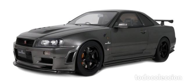 Coches a escala: Nissan Skyline GT-R (Nismo BNR34 CRS Version) 2025 escala 1/12 de Otto Mobile
