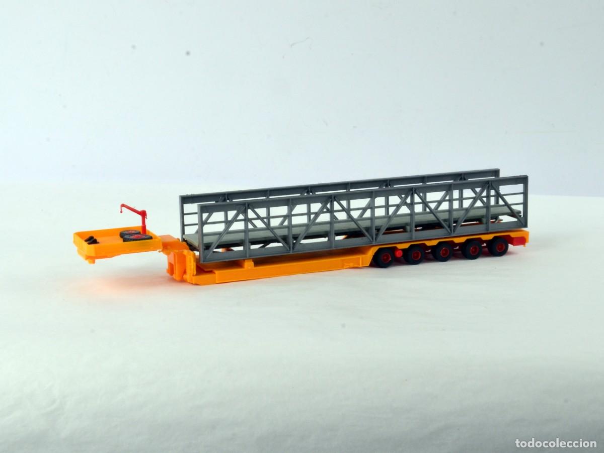 Coches a escala: Kibri Escala 1:87 H0 Semirremolque 5 Ejes con Puente