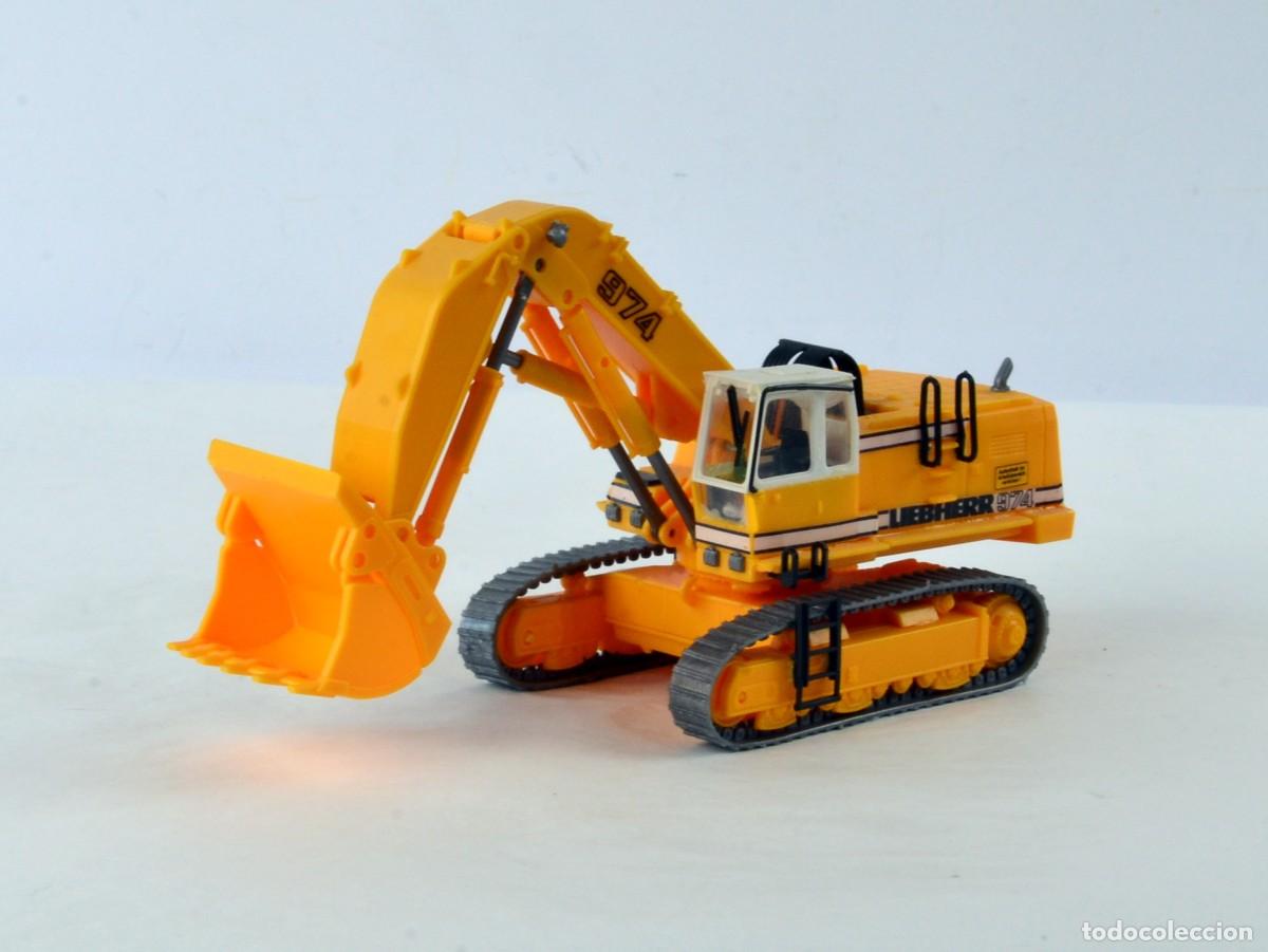 Coches a escala: Kibri Escala 1:87 H0 Excavadora Liebherr 974