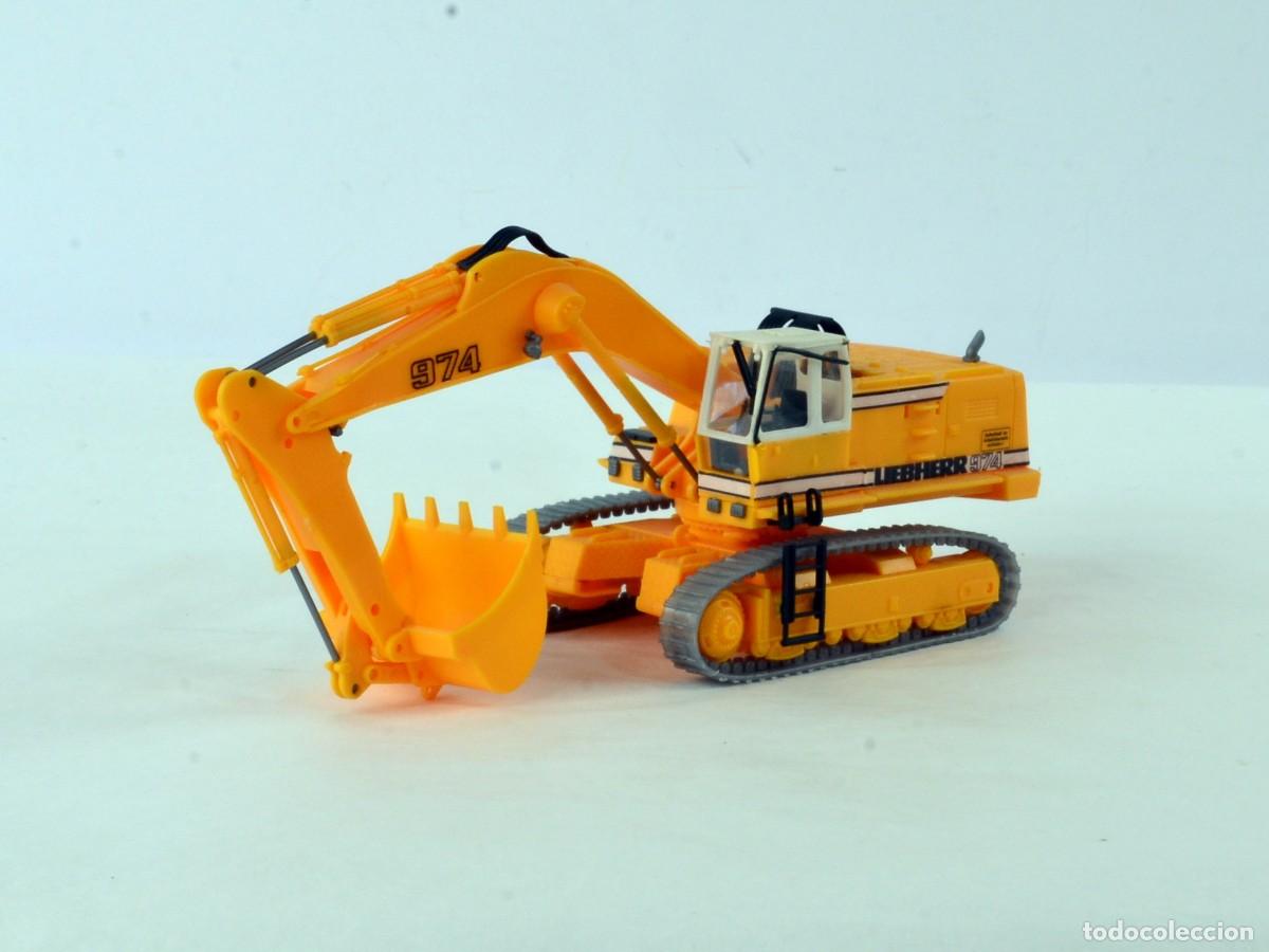 Coches a escala: Kibri Escala 1:87 H0 Excavadora Liebherr 974 Retroexcavadora