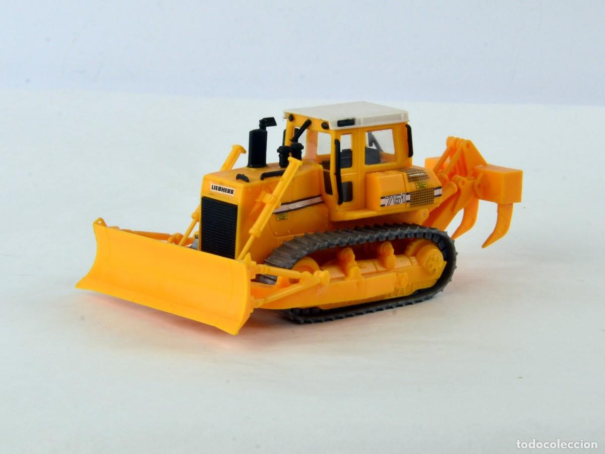 Coches a escala: Kibri Escala 1:87 H0 Niveladora Liebherr 751