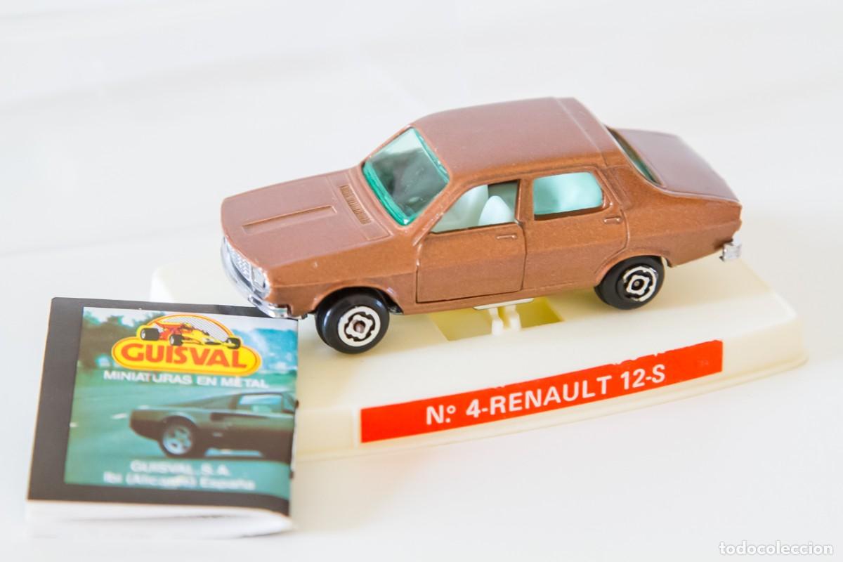 Coches a escala: Coche miniatura Guisval Renault 12 S Ref 4