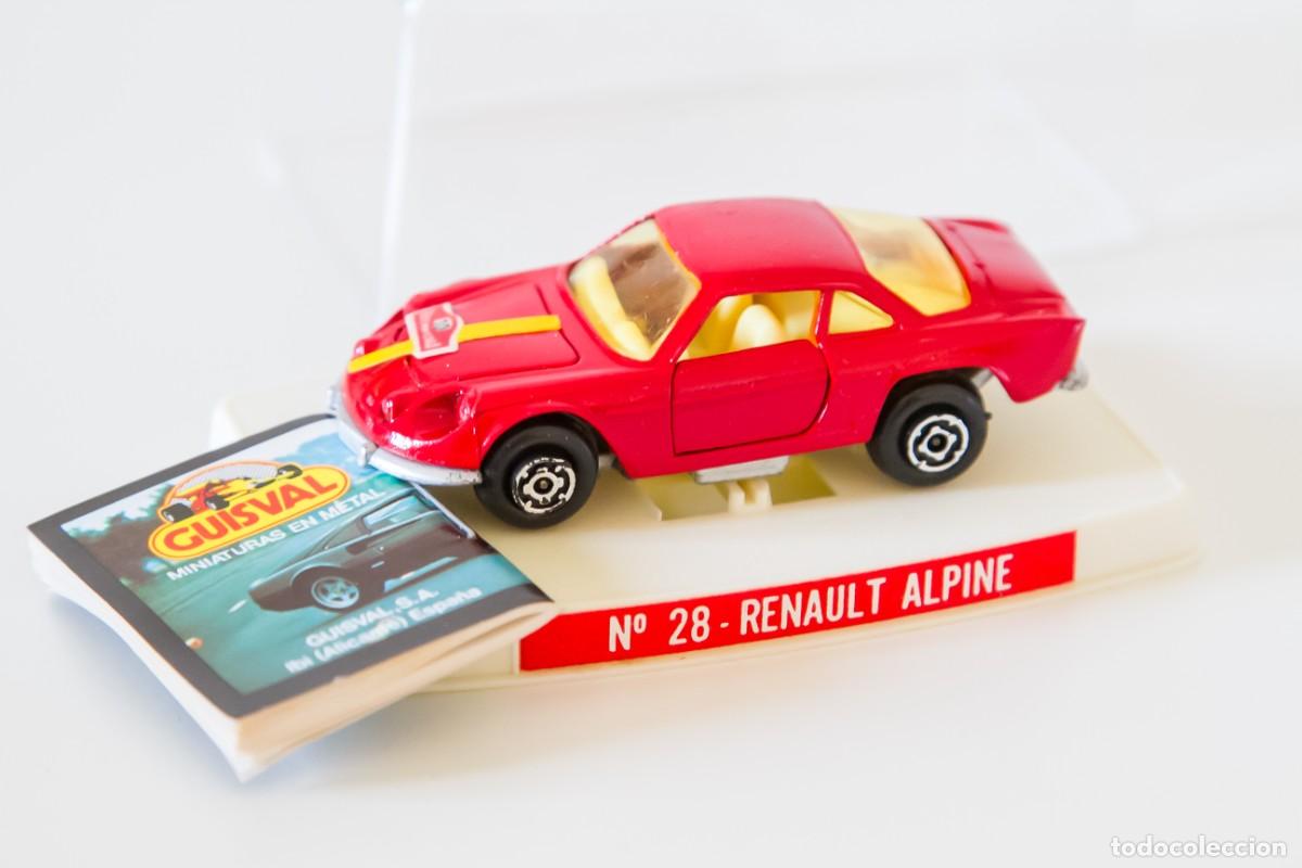 Coches a escala: Coche miniatura Guisval Renault Alpine ref 28