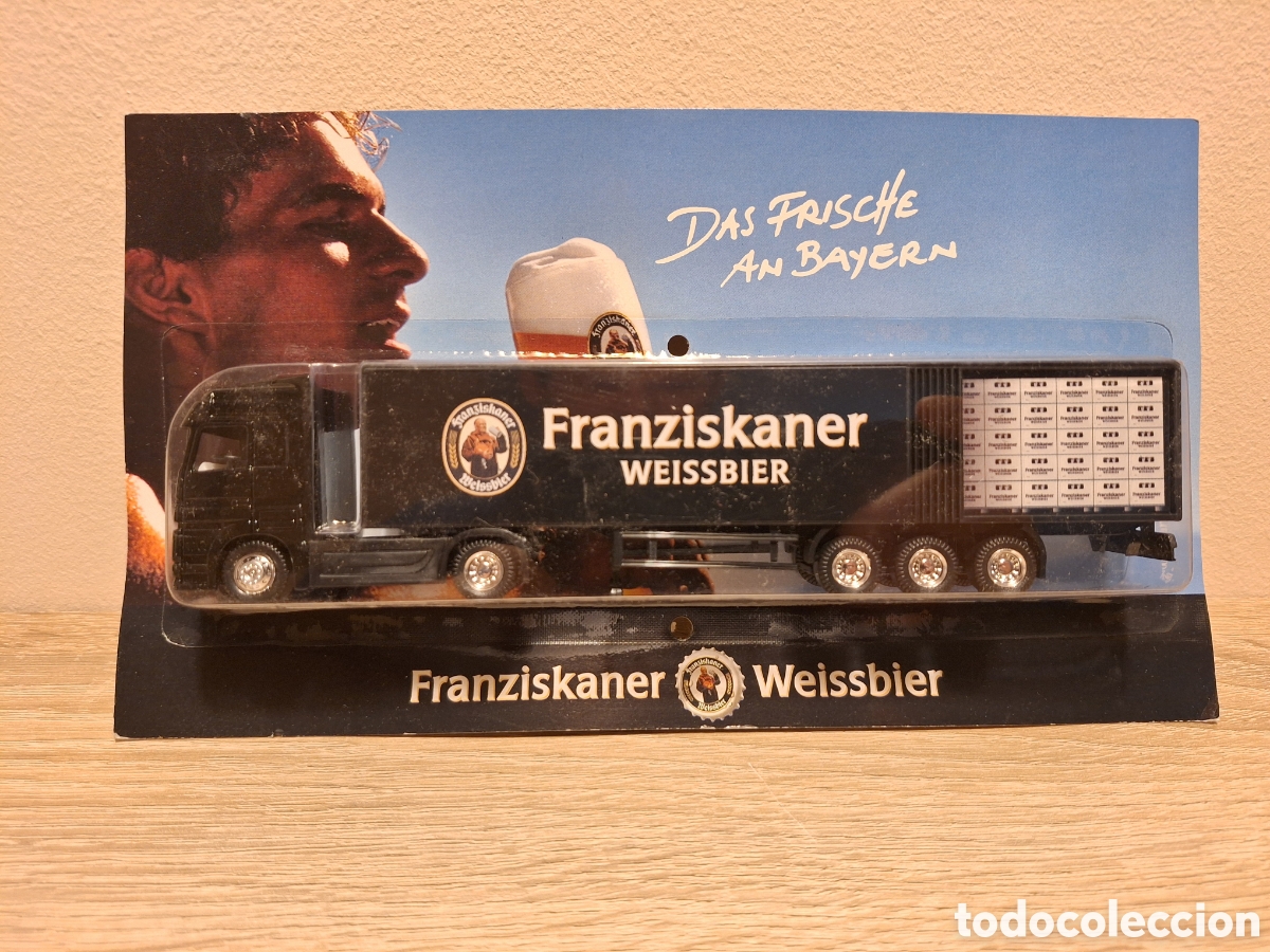 Coches a escala: CAMI&Oacute;N FRANZISKANER WEISSBIER &ndash; H&Uuml;MMER &ndash; ESCALA 1:87 H0 &ndash; ORIGINAL
