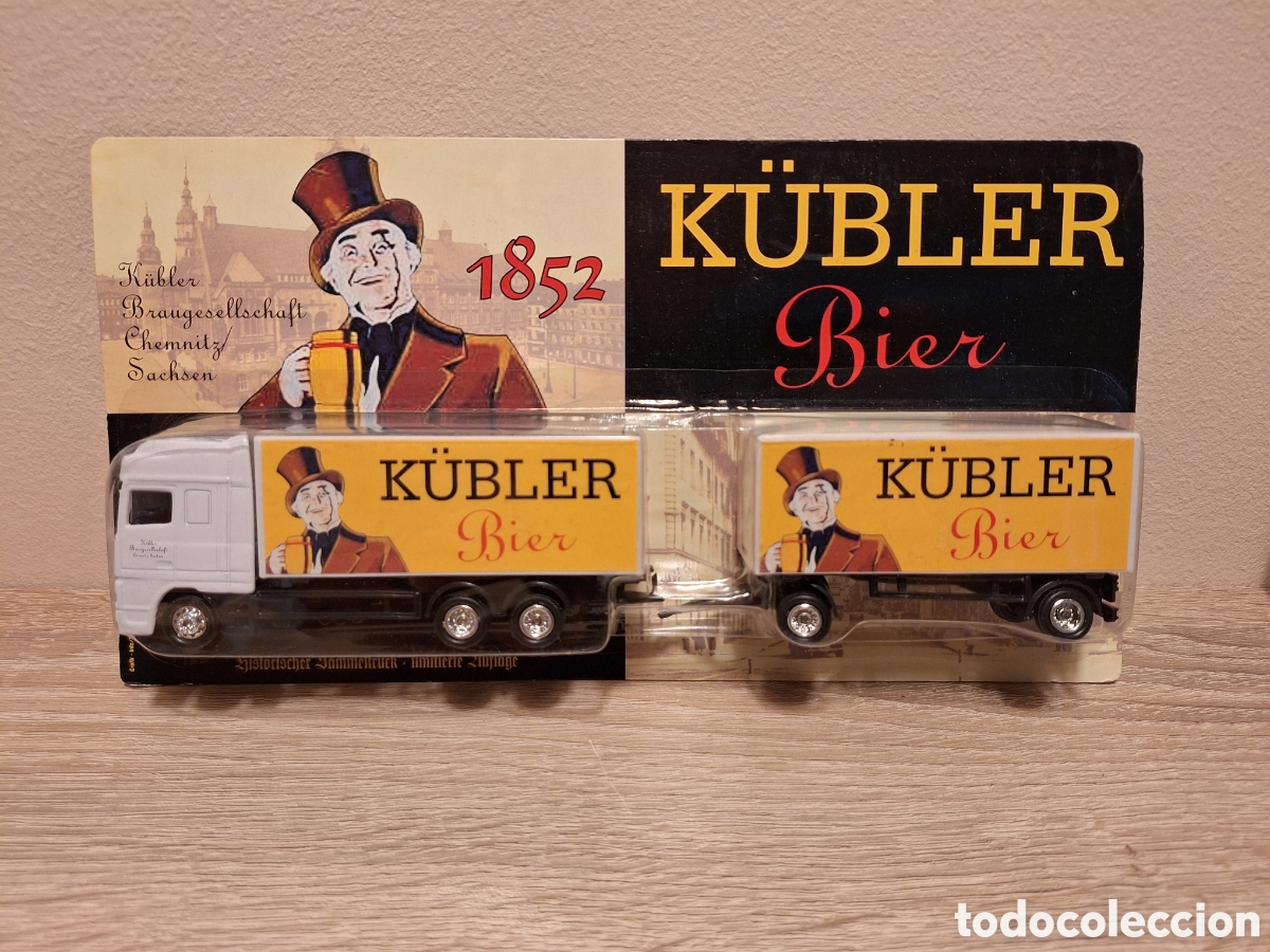 Coches a escala: CAMI&Oacute;N K&Uuml;BLER BIER &ndash; DGD / GERFA &ndash; 1:87 H0 &ndash; CHEMNITZ &ndash; ORIGINAL