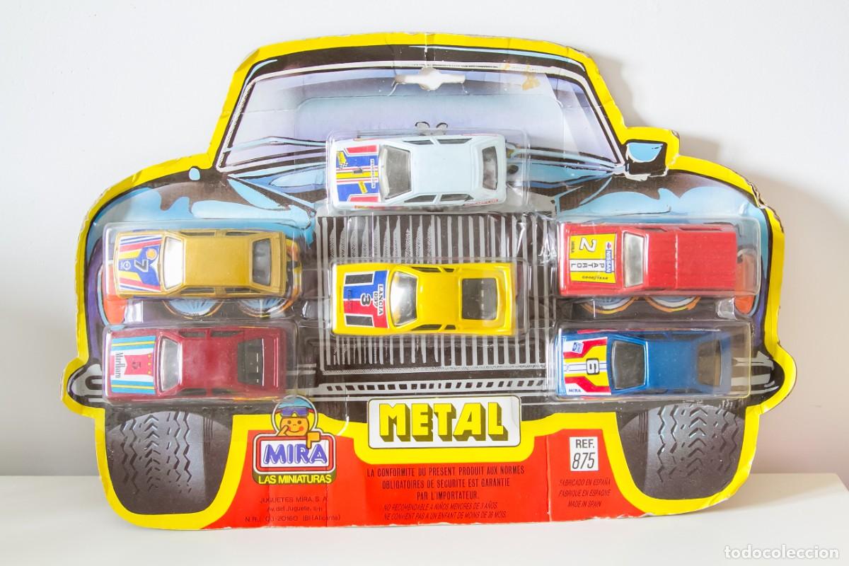 Coches a escala: Blister expositor coches miniaturas Mira
