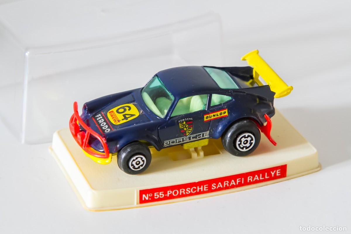 Coches a escala: Coche miniatura Guisval Porsche 911 Turbo Safari rally Ref 55