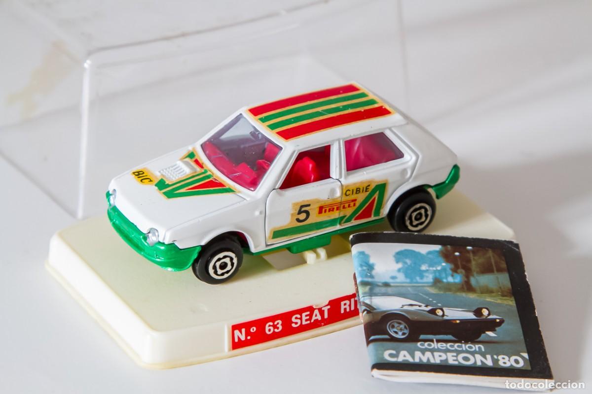 Coches a escala: Coche miniatura Guisval Seat Ritmo Rallye Ref 62
