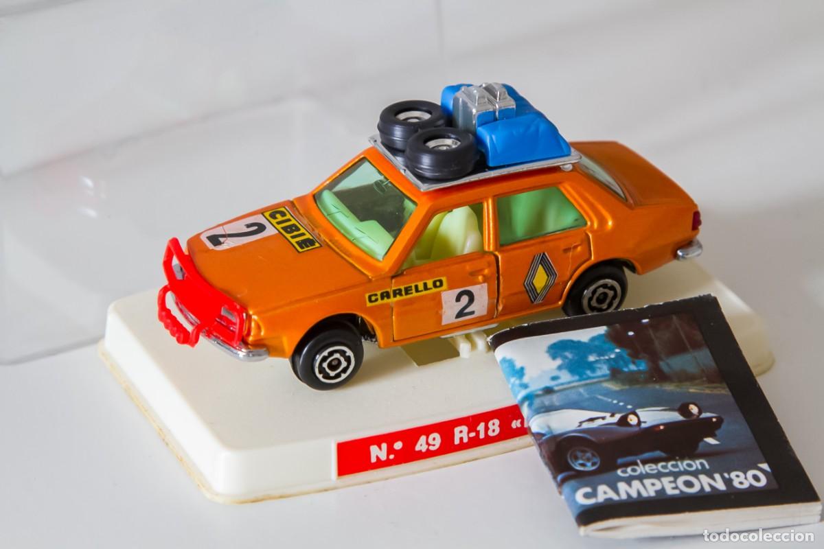 Coches a escala: Coche miniatura Guisval Renault 18 Raid Africa Ref 49