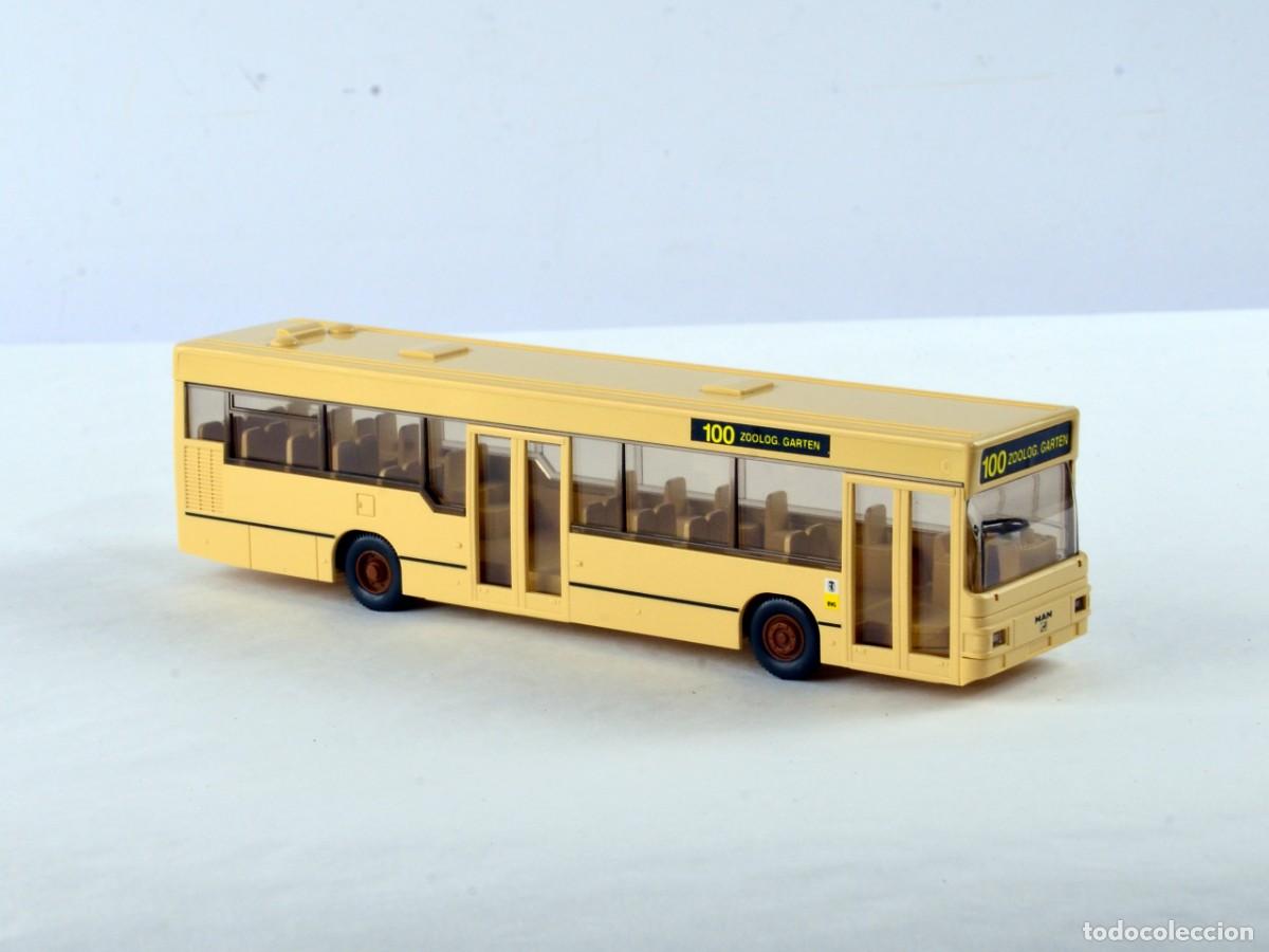 Coches a escala: Wiking Escala 1:87 H0 Autob&uacute;s MAN NL202