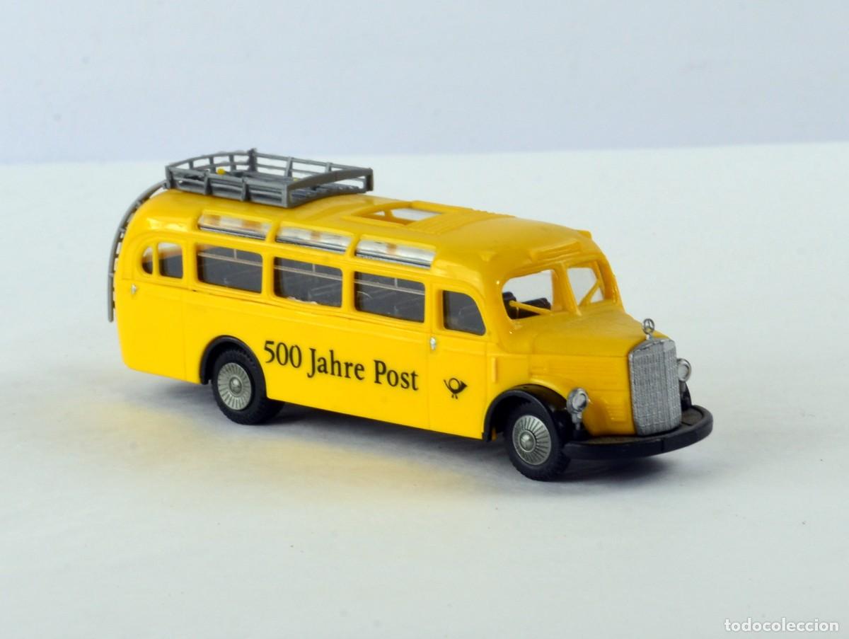 Coches a escala: Vollmer Pralin&eacute; Escala 1:87 H0 Autobus Autocar Mercedes Benz O3500 DBP