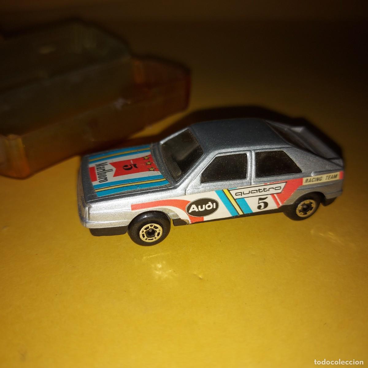 Coches a escala: COCHE AUDI QUATTRO DE MIRA CON SU ESTUCHE