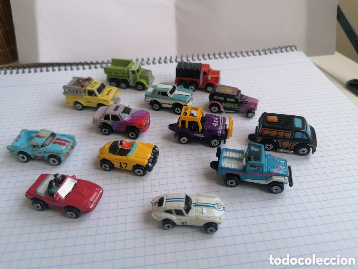 Coches a escala: MICROMACHINES GALOOB A&Ntilde;OS 80 LOTE DE VEHICULOS