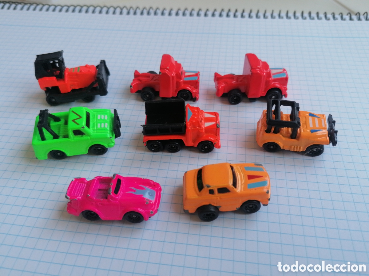 Coches a escala: LOTE DE VEHICULOS TIPO MICROMACHINES SIN NING&Uacute;N TIPO DE INSCRIPCI&Oacute;N