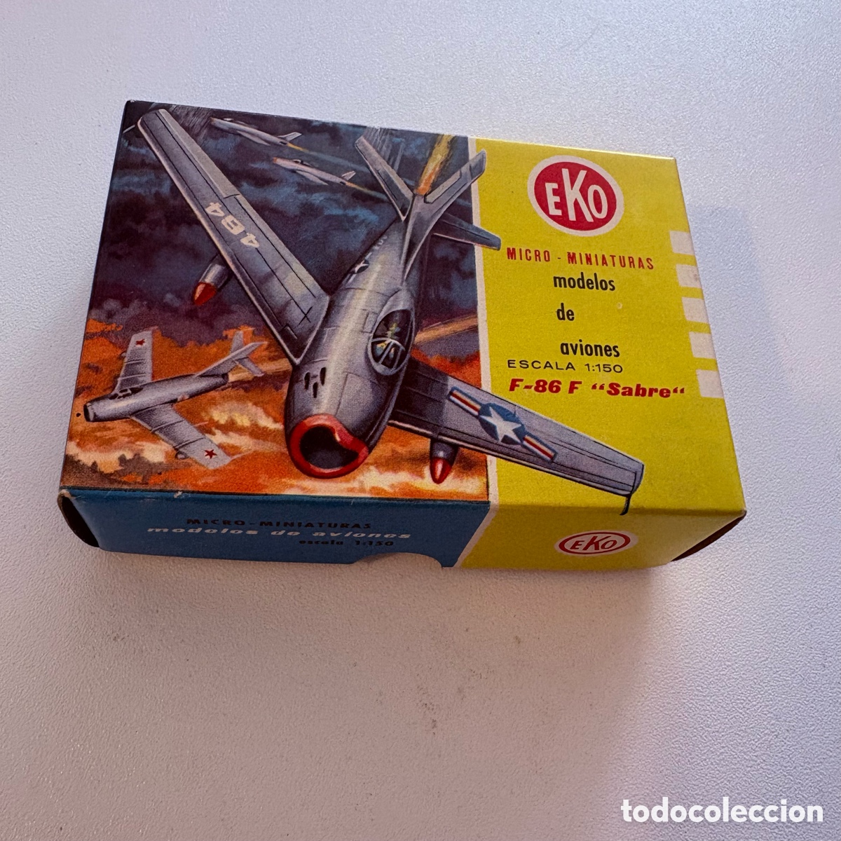 Coches a escala: AVION EKO F-86 F &rdquo;SABRE&rdquo; REF 5018 EN SU CAJA