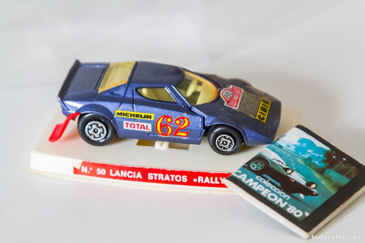 Coches a escala: Coche miniatura Guisval Lancia Stratos Rallye Ref 50