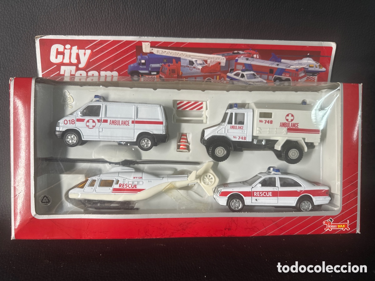 Carros em escala: JUEGO VEHICULOS. CITY TEAM HOBBY DAX