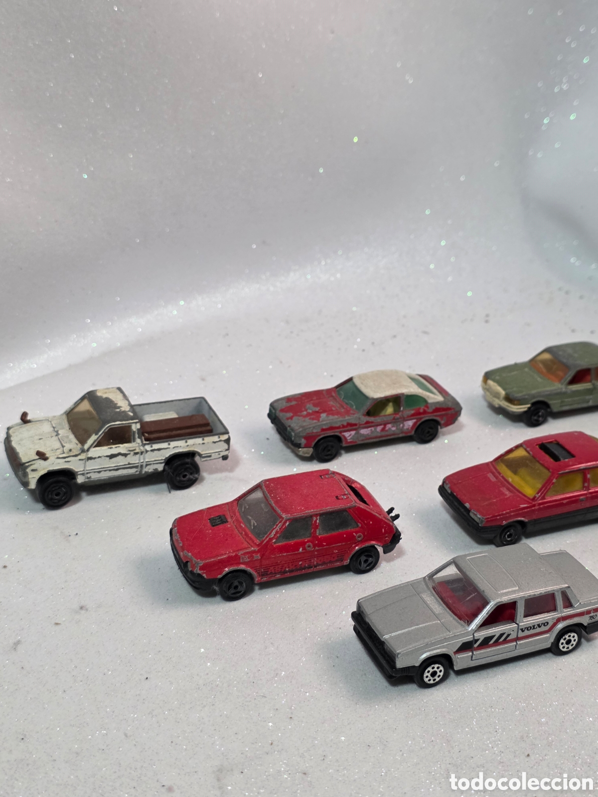 Coches a escala: Lote 9 coches majorette cl&aacute;sicos - Foto 2
