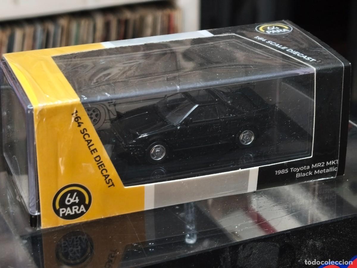 Coches a escala: Para64. Toyota MR2 MK1 (1985). Escala 1/64. Black Metalic.