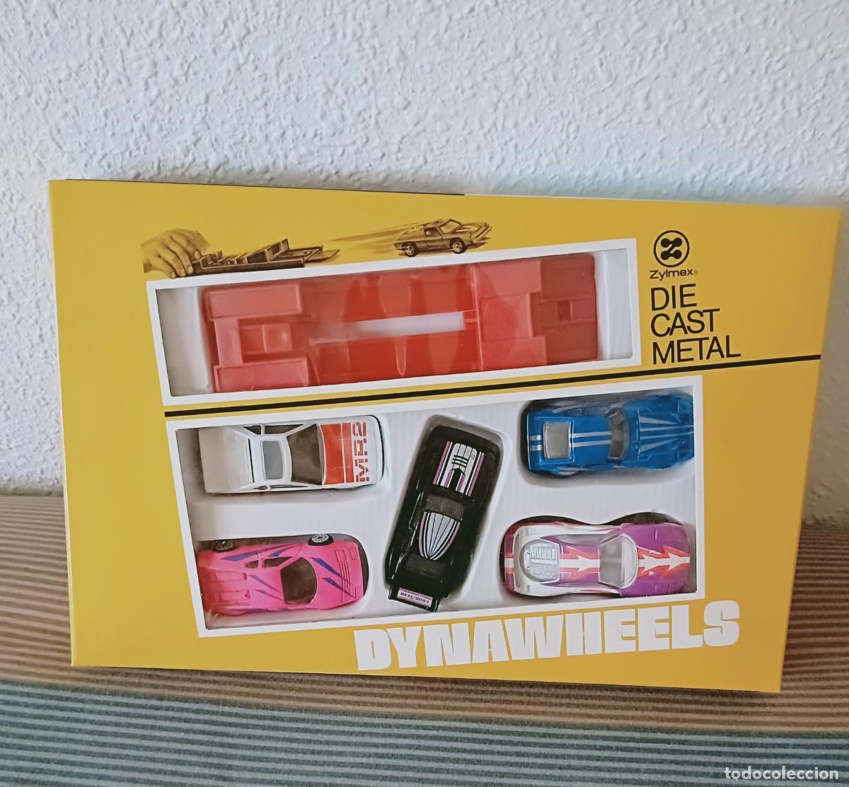 Coches a escala: ZYLMEX DYNAWHEEL 5 COCHES EN CAJA BLISTER CON LANZADOR