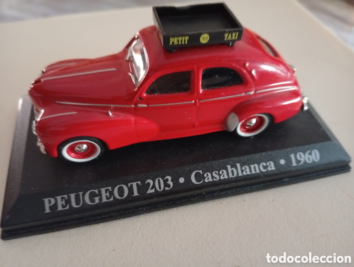 Carros em escala: Coche Peugeot 203 perfecto estado