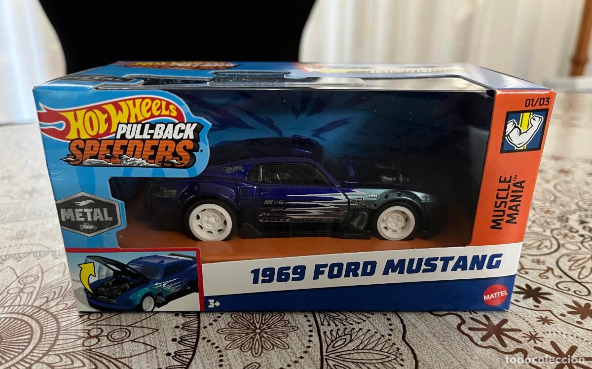 Coches a escala: 1969 Ford Mustang Hot Wheels 1:43