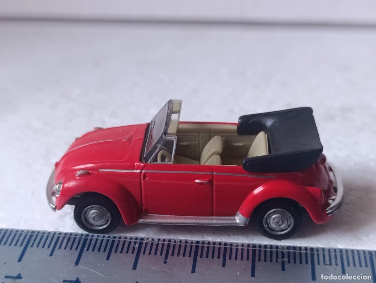 Coches a escala: FIGURA DE PVC - VOLKSWAGEN 1303 CABRIOLET - SCHUCO - ( )
