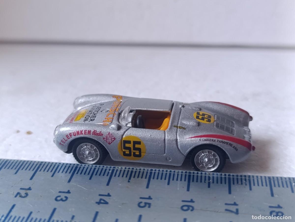 Coches a escala: FIGURA DE PVC - PORSCHE 550A SPIDER - SCHUCO - ( )