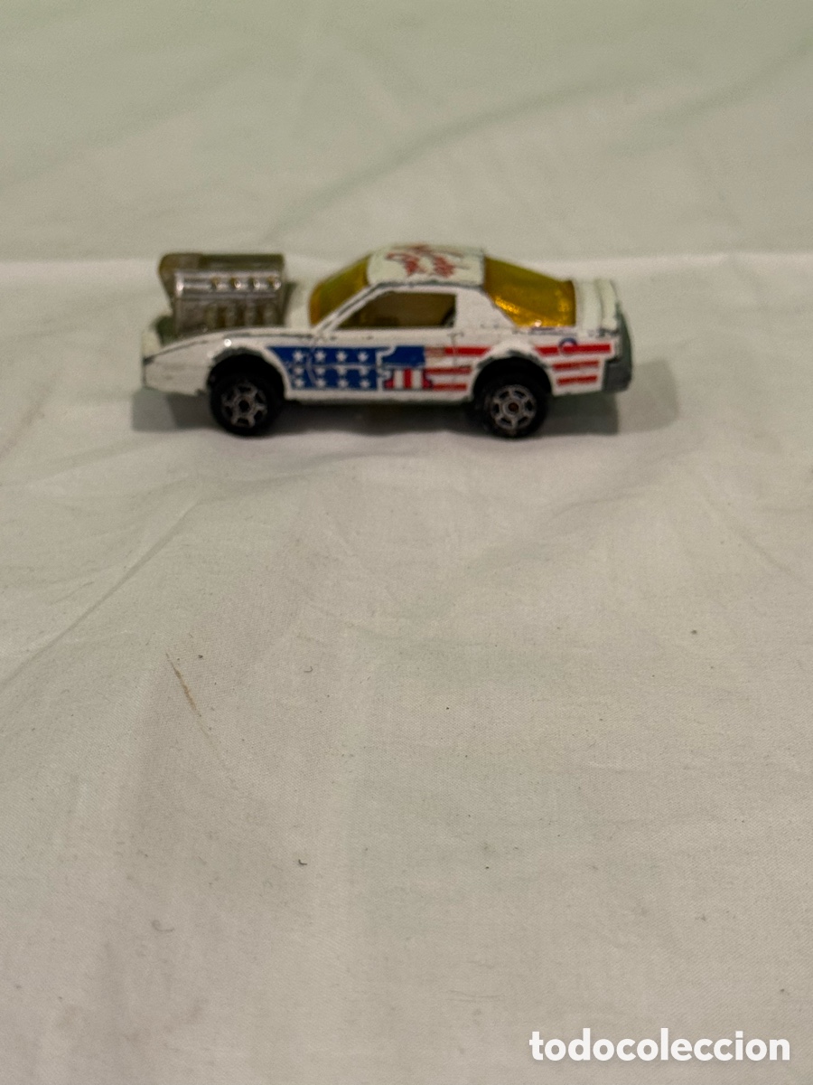 Coches a escala: Majorette Pontiac Stock Car N&ordm; 218 &ndash; 1:62 &ndash; Vintage Stars & Stripes
