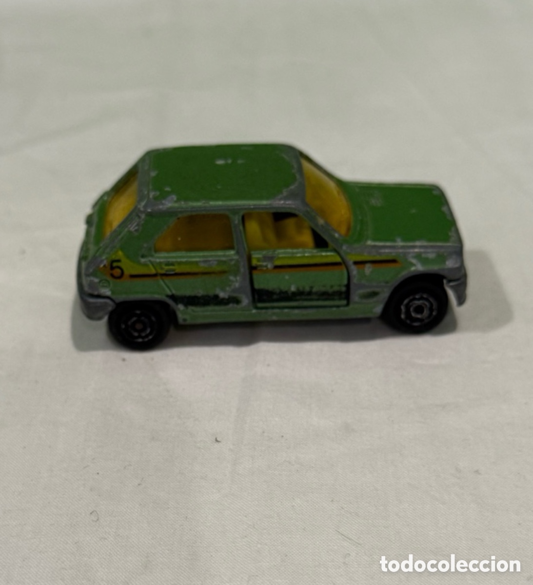Coches a escala: Majorette Renault 5 N&ordm; 257 &ndash; 1:55 &ndash; Made in France &ndash; A&ntilde;os 70