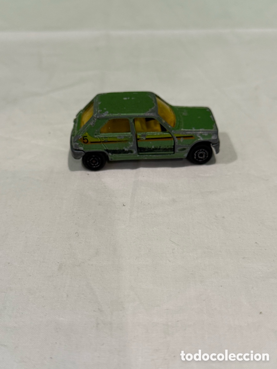 Coches a escala: Majorette Renault 5 N&ordm; 257 &ndash; 1:55 &ndash; Made in France &ndash; A&ntilde;os 70
