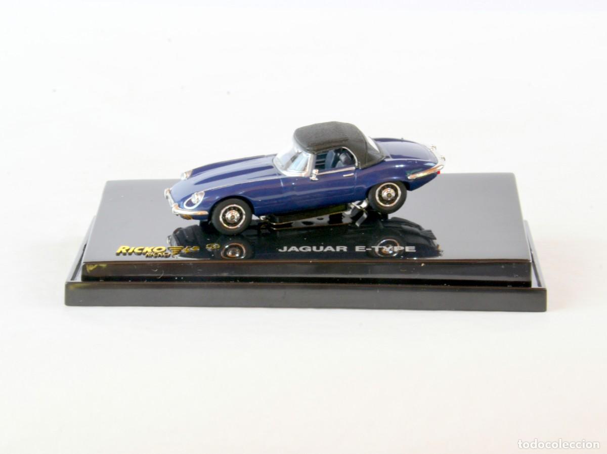 Coches a escala: Ricko Escala 1:87 H0 Jaguar E-Type V12 Impecable con Caja