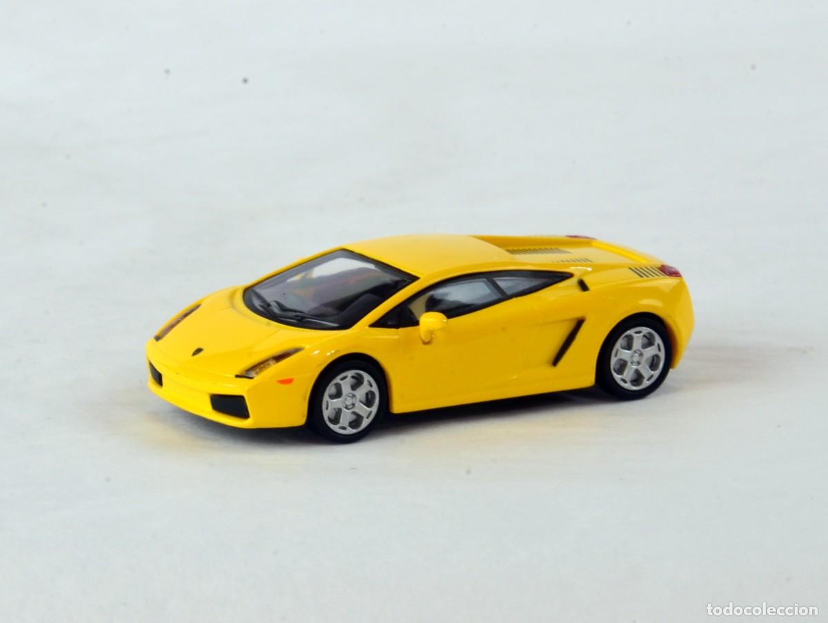 Coches a escala: Ricko Escala 1:87 H0 Lamborghini Gallardo Amarillo Impecable con Caja