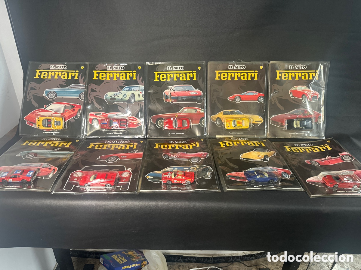 Auto in scala: COLECCION 10 FERRARI PRECINTADOS. PLANETA DE AGOSTINI