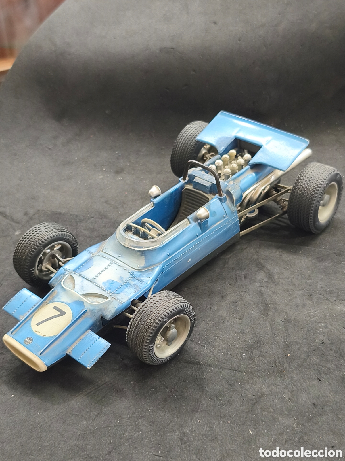 Coches a escala: Antiguo b&oacute;lido SCHUCO Matra Ford Formet 1. 1074. Made in Germany. Formula 1