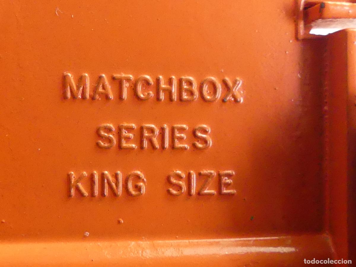 Coches a escala: MATCHBOX SERIES KING SIZE - ALLIS CHALMERS MOTOR SCRAPER - Foto 7