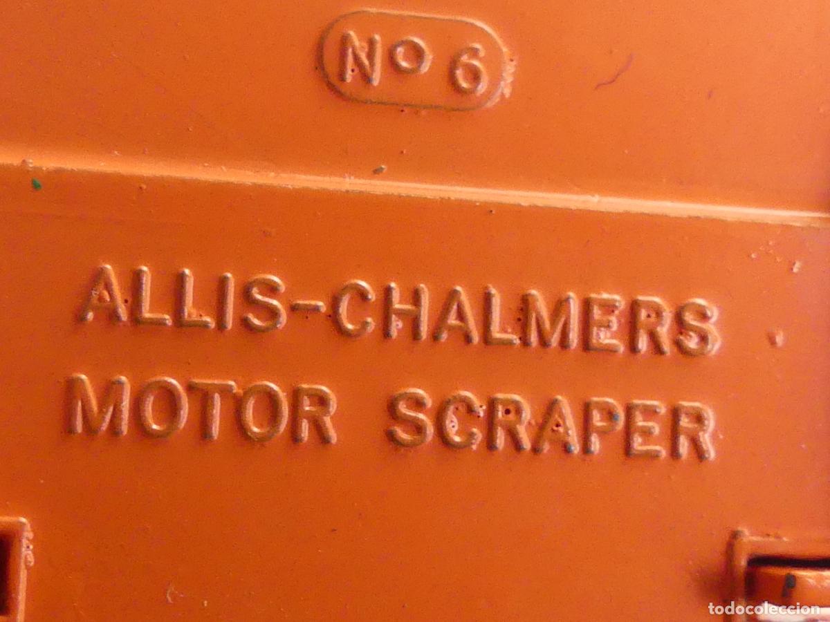 Coches a escala: MATCHBOX SERIES KING SIZE - ALLIS CHALMERS MOTOR SCRAPER - Foto 8