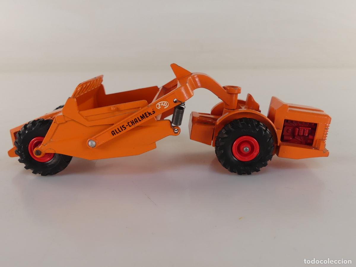 Carros em escala: MATCHBOX SERIES KING SIZE - ALLIS CHALMERS MOTOR SCRAPER