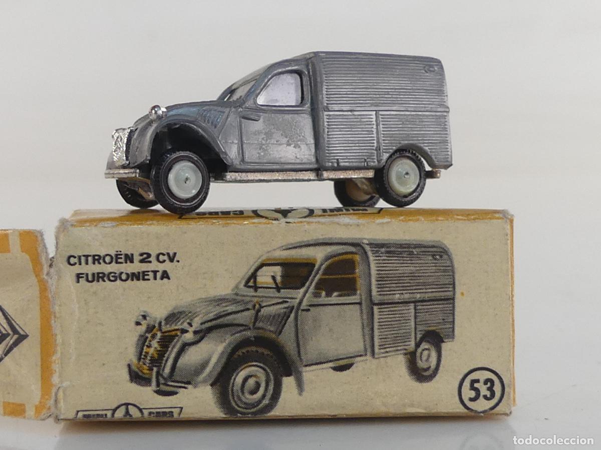 Modellautos: FURGONETA CITROEN 2HP DE MINI CARS CON CAJA ORIGINAL